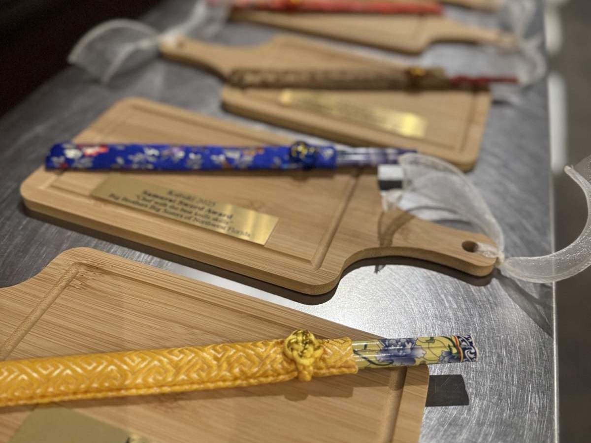 Custom chopsticks and cutting boards