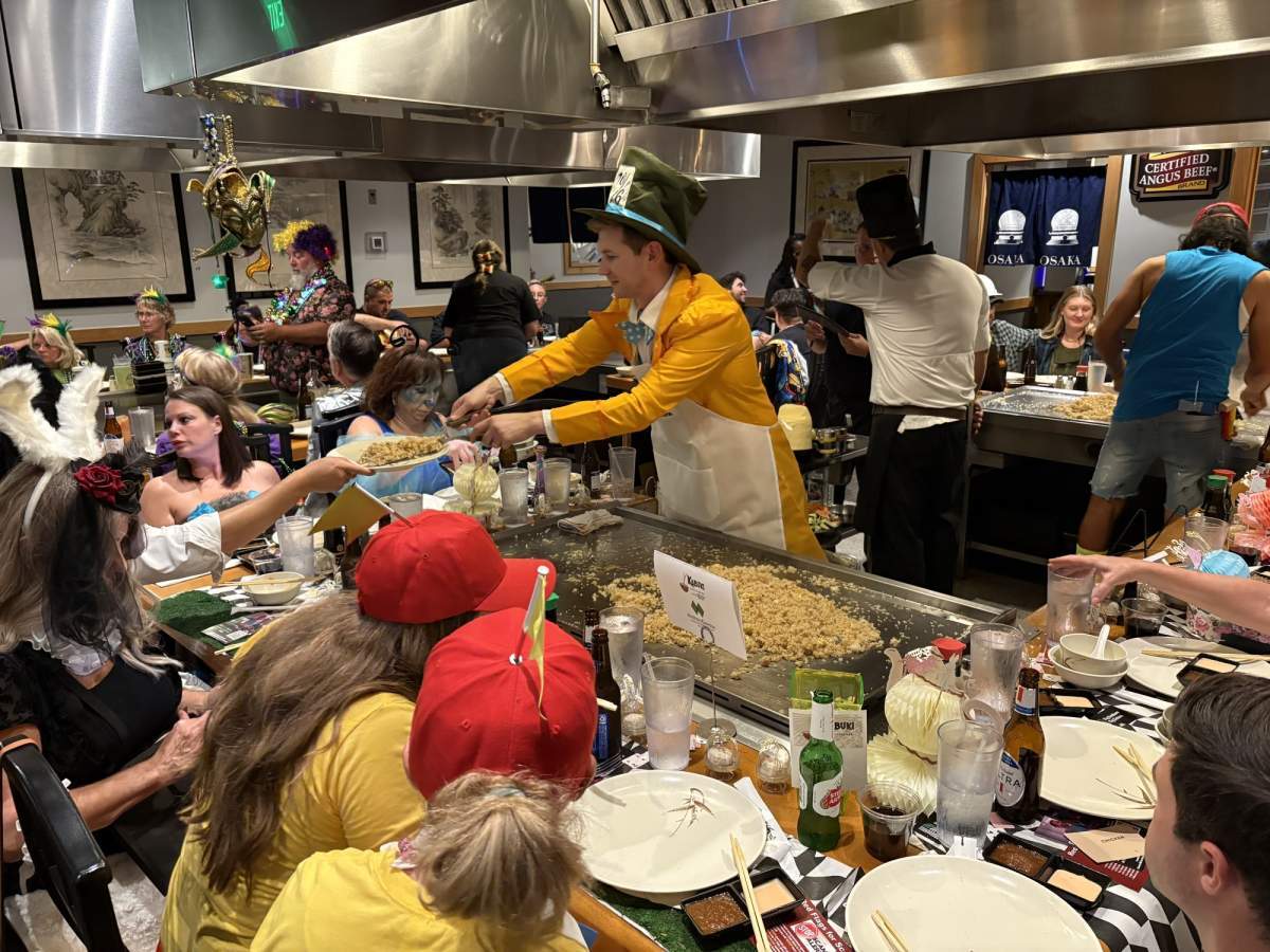 Mad Hatter hibachi